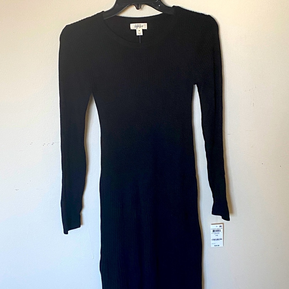 Black Sweater Dress